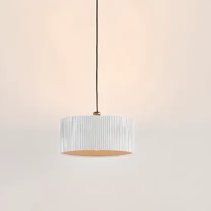 Modern LED Pendant Light with Adjustable Glass Shade Image - 14