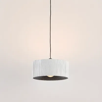 Modern LED Pendant Light with Adjustable Glass Shade Image - 15
