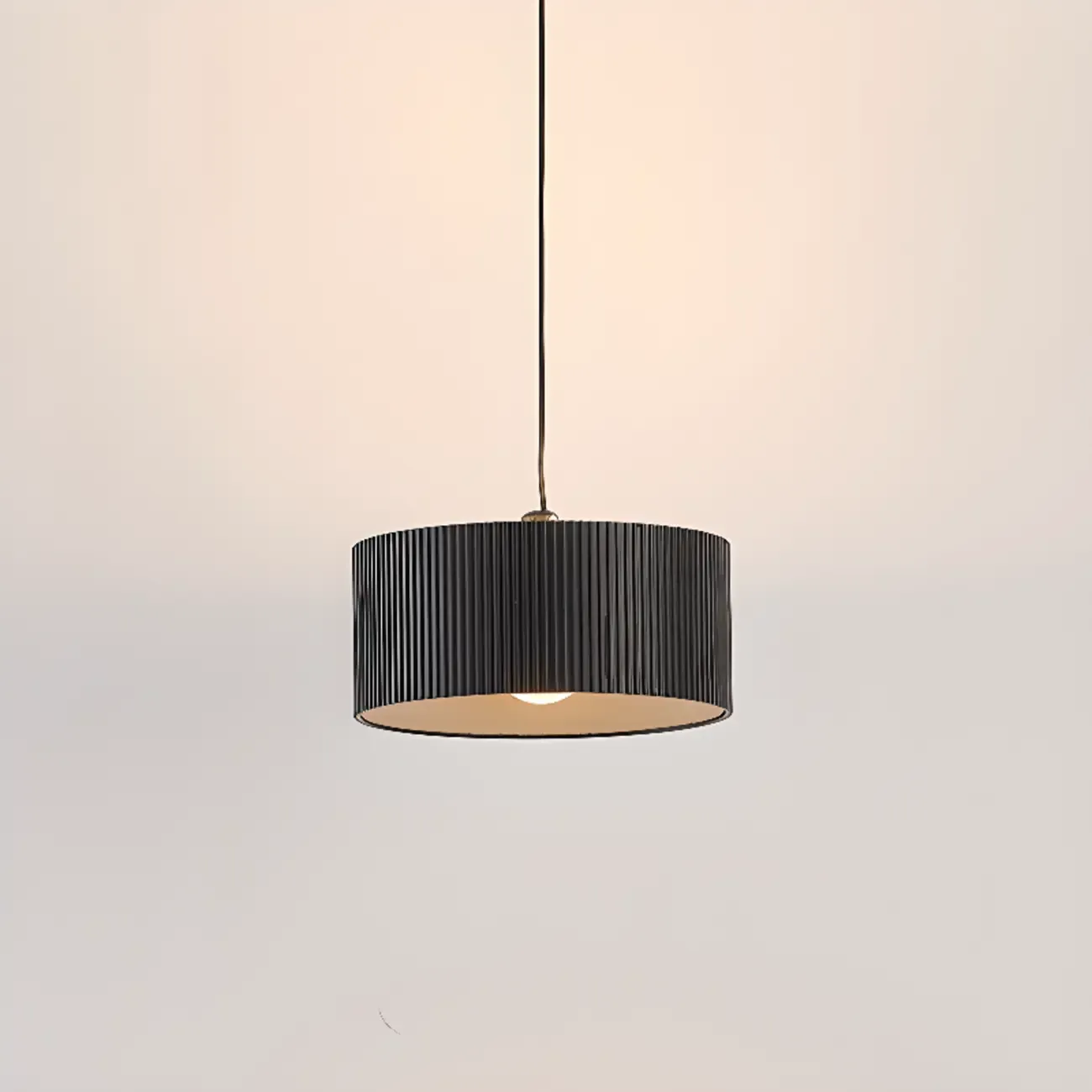 Modern LED Pendant Light with Adjustable Glass Shade Image - 16