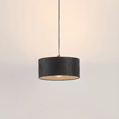 Modern LED Pendant Light with Adjustable Glass Shade Image - 16