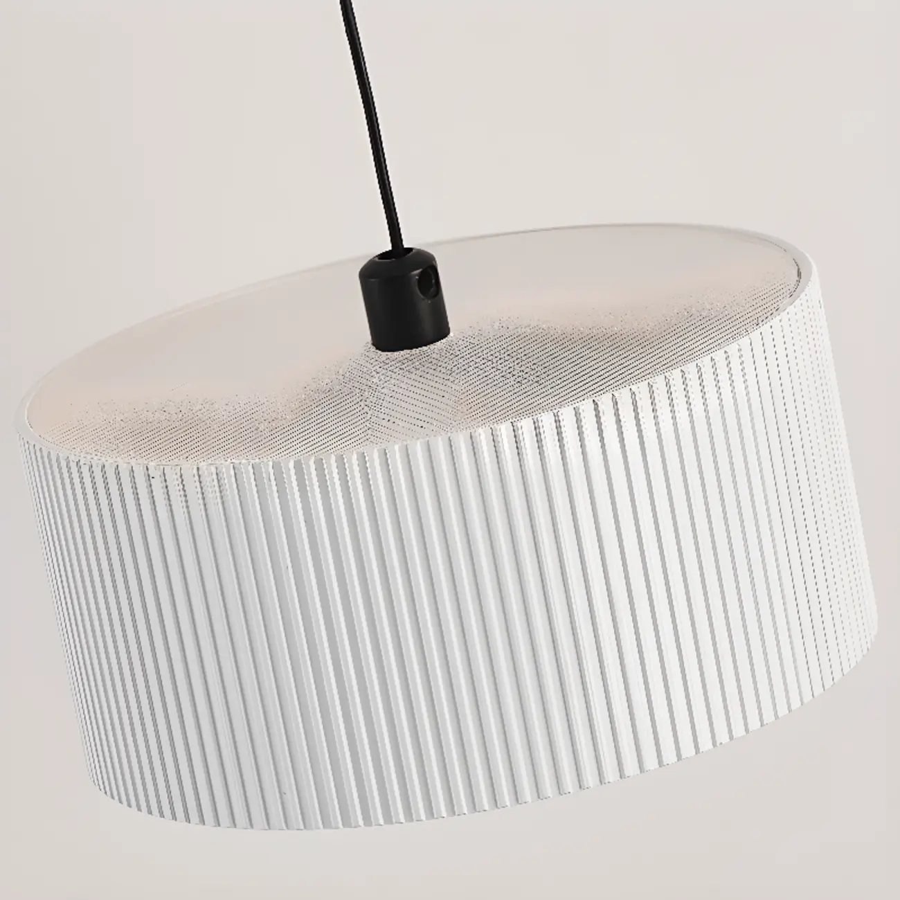 Modern LED Pendant Light with Adjustable Glass Shade Image - 18 | homeyfad