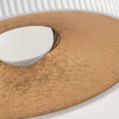 Modern LED Pendant Light with Adjustable Glass Shade Image - 20