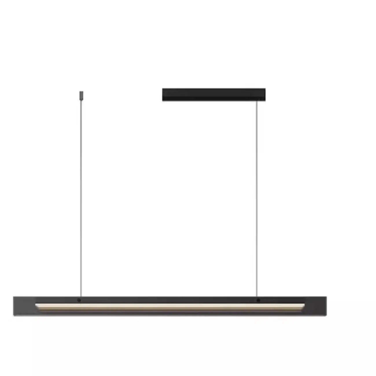 Modern Glass and Metal LED Pendant Light for Kitchen Island | homeyfad