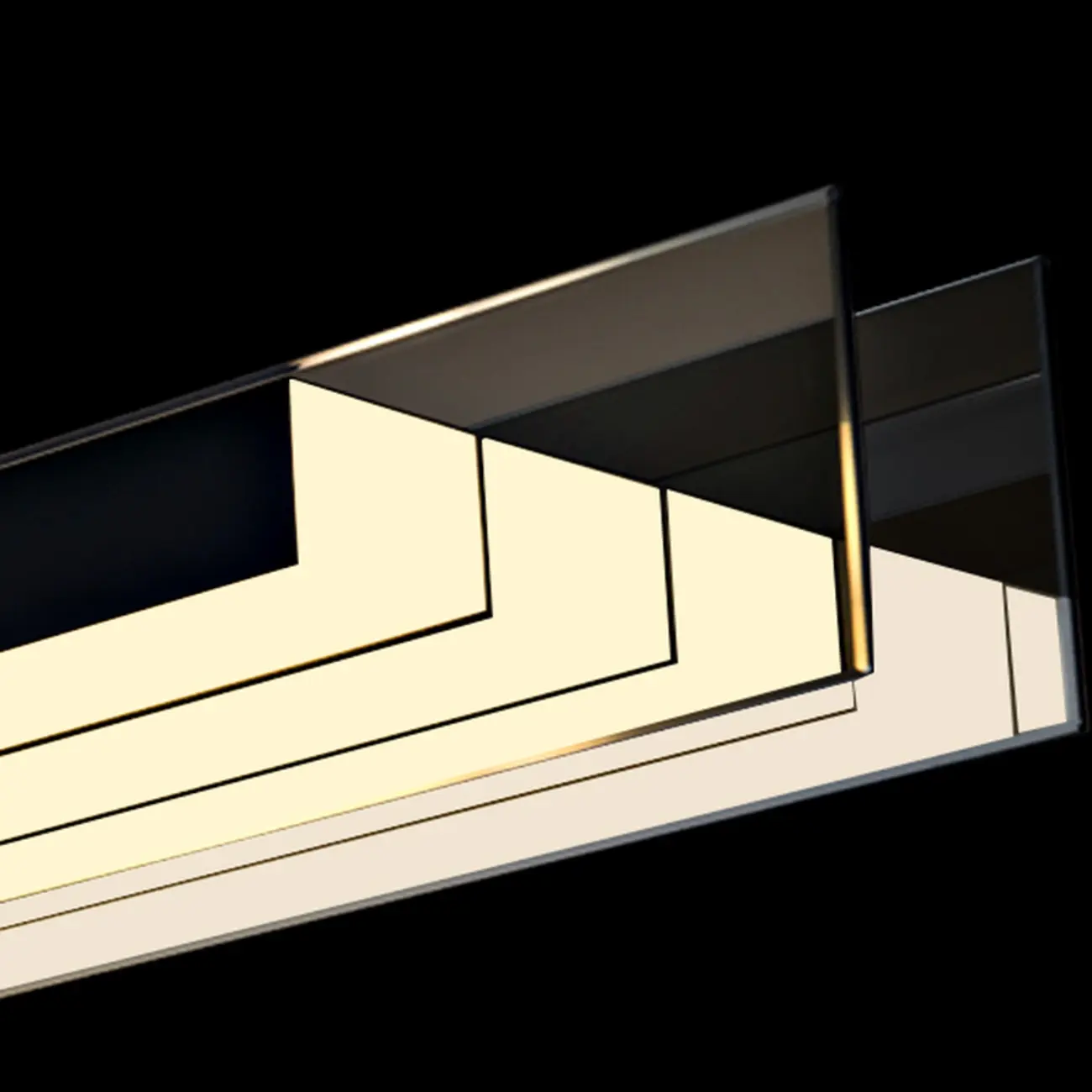 Modern Glass and Metal LED Pendant Light for Kitchen Island | homeyfad