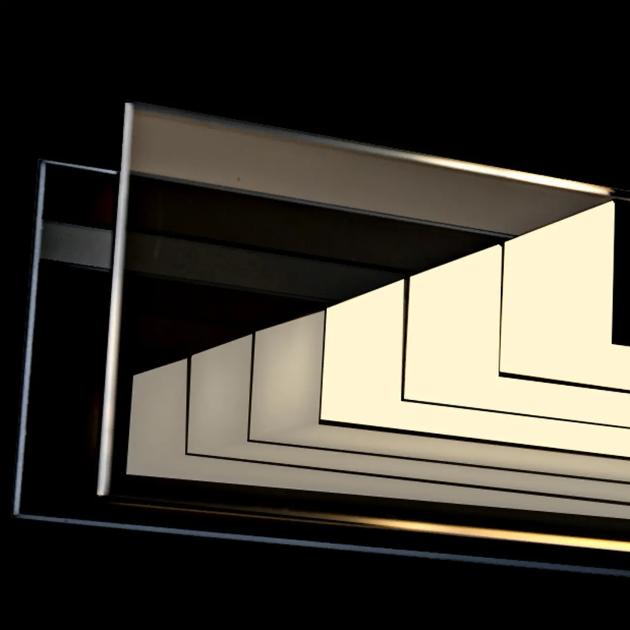 Modern Glass and Metal LED Pendant Light for Kitchen Island | homeyfad