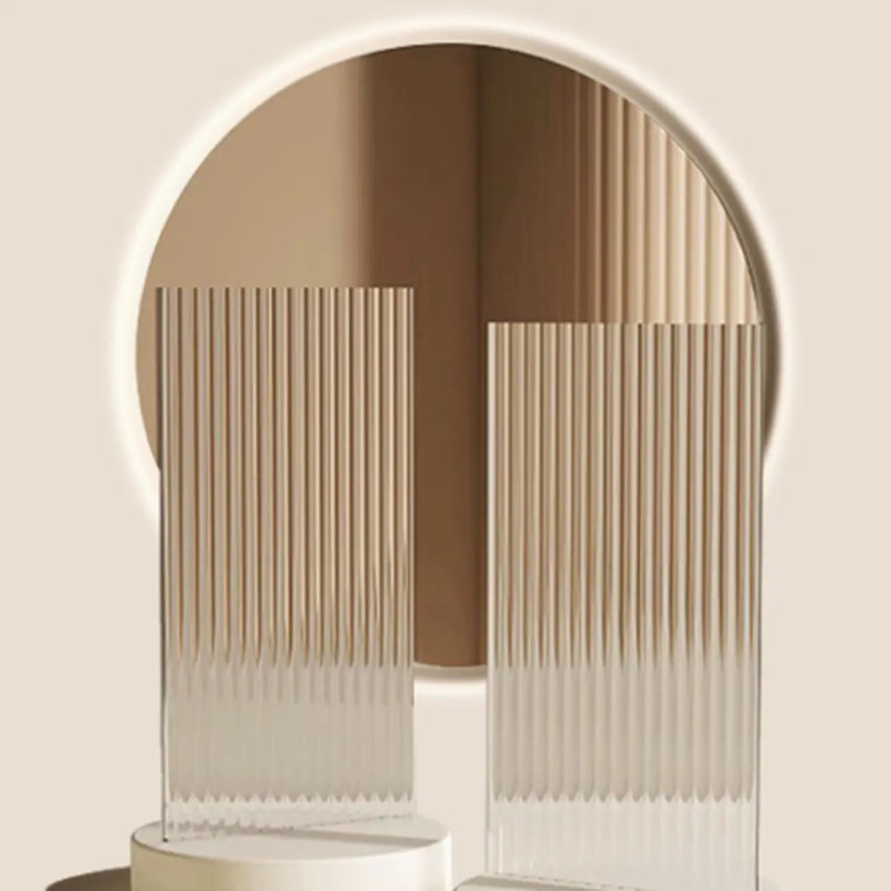 Classic 6-Tier Premium Wood Glass Door Wide Bookcase Image - 5 | homeyfad