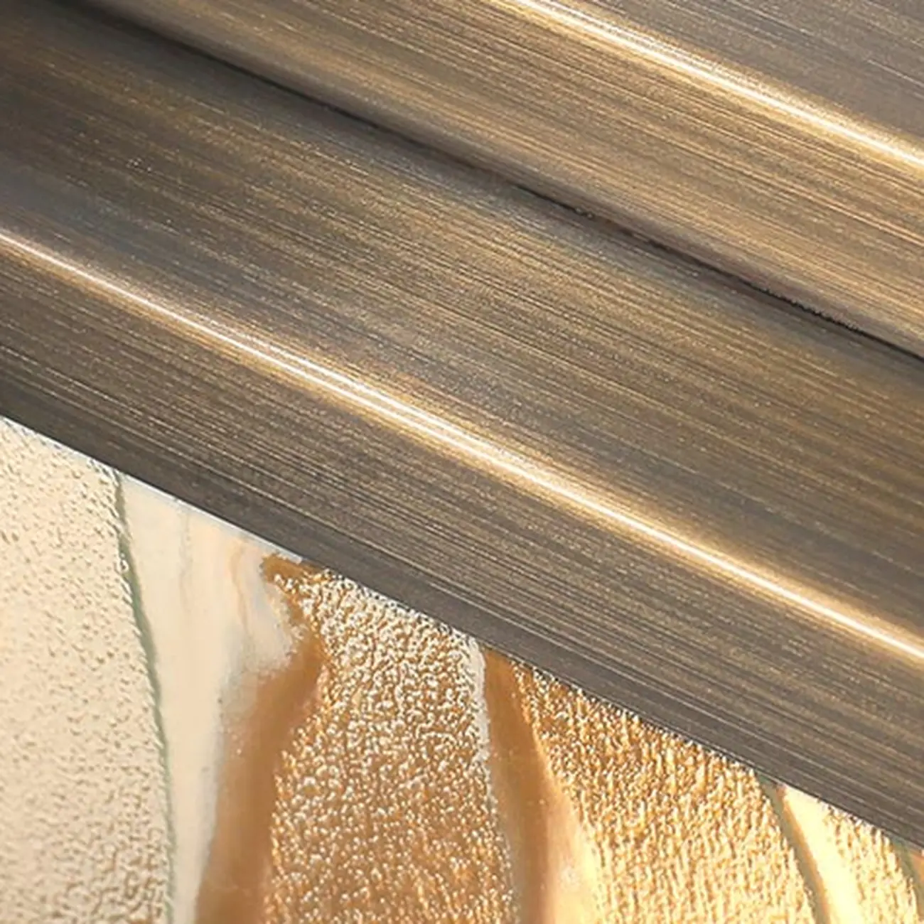 Elegant Bronze Ripple Square Solar Outdoor Post Lights | homeyfad