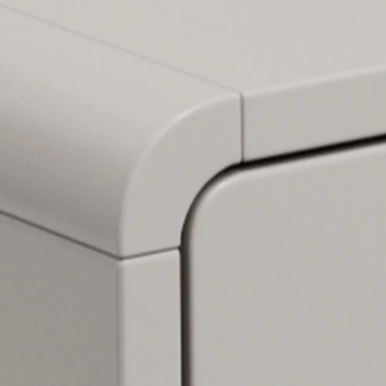 Drop-Front Beige Wood Entryway Shoe Cabinet with 2-Drawer Image - 10