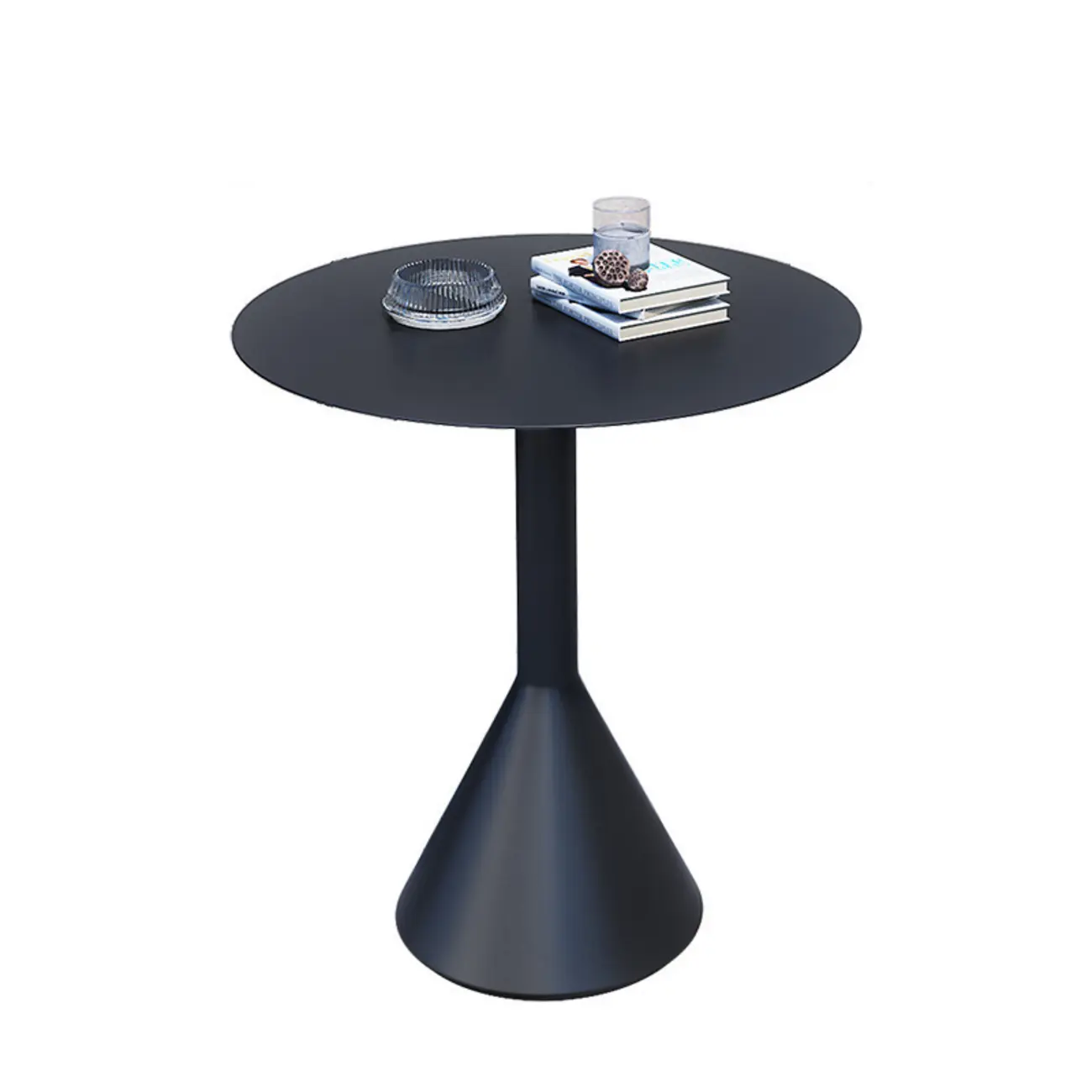 Minimalist Black Metal Small Bar Table Outdoor Table Image - 10 | homeyfad