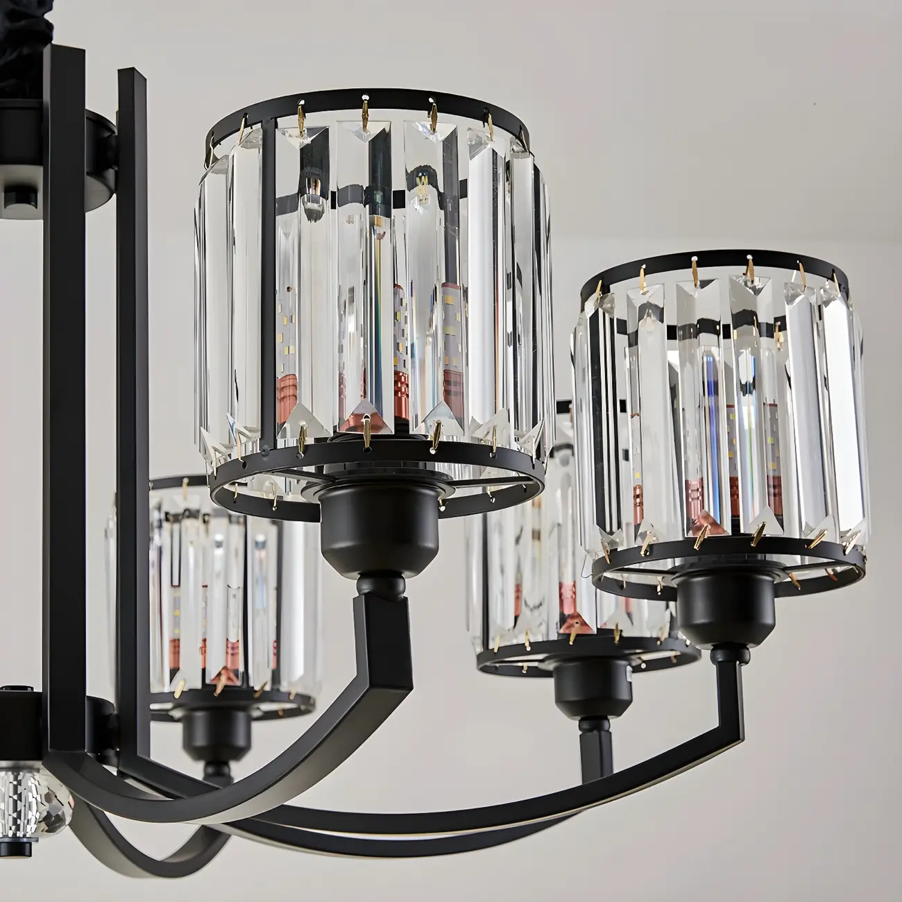 Modern Crystal Chandelier Elegant for Dining Room Image - 9 | homeyfad