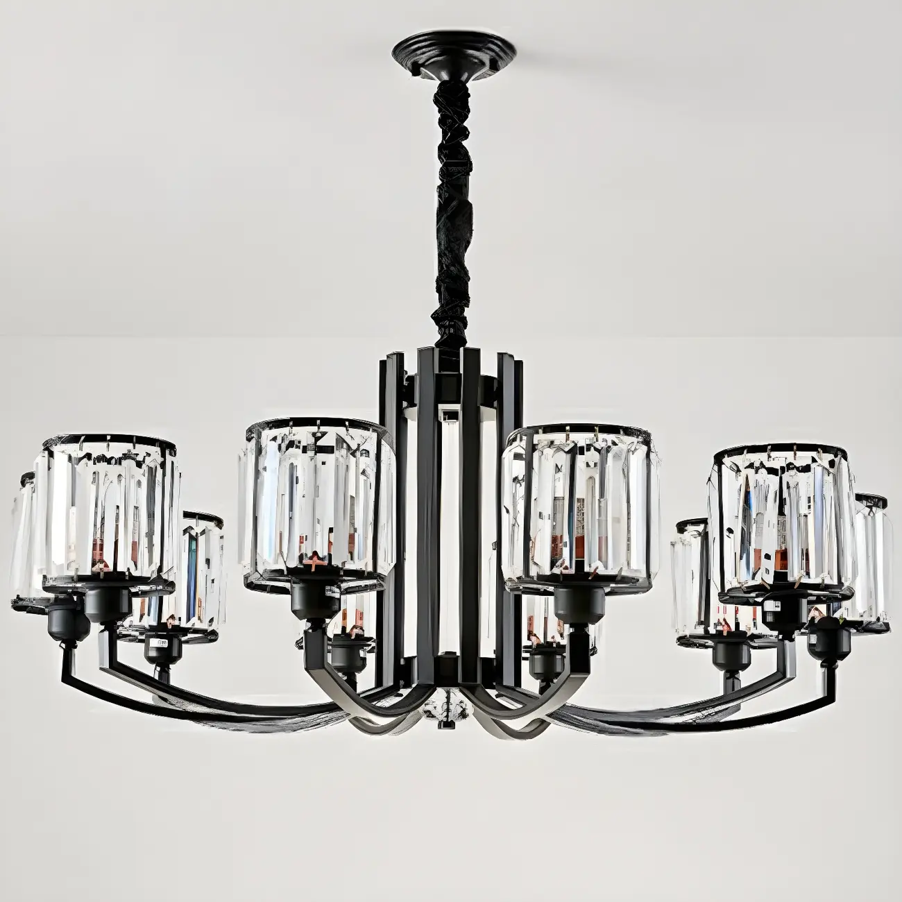 Modern Crystal Chandelier Elegant for Dining Room Image - 18 | homeyfad