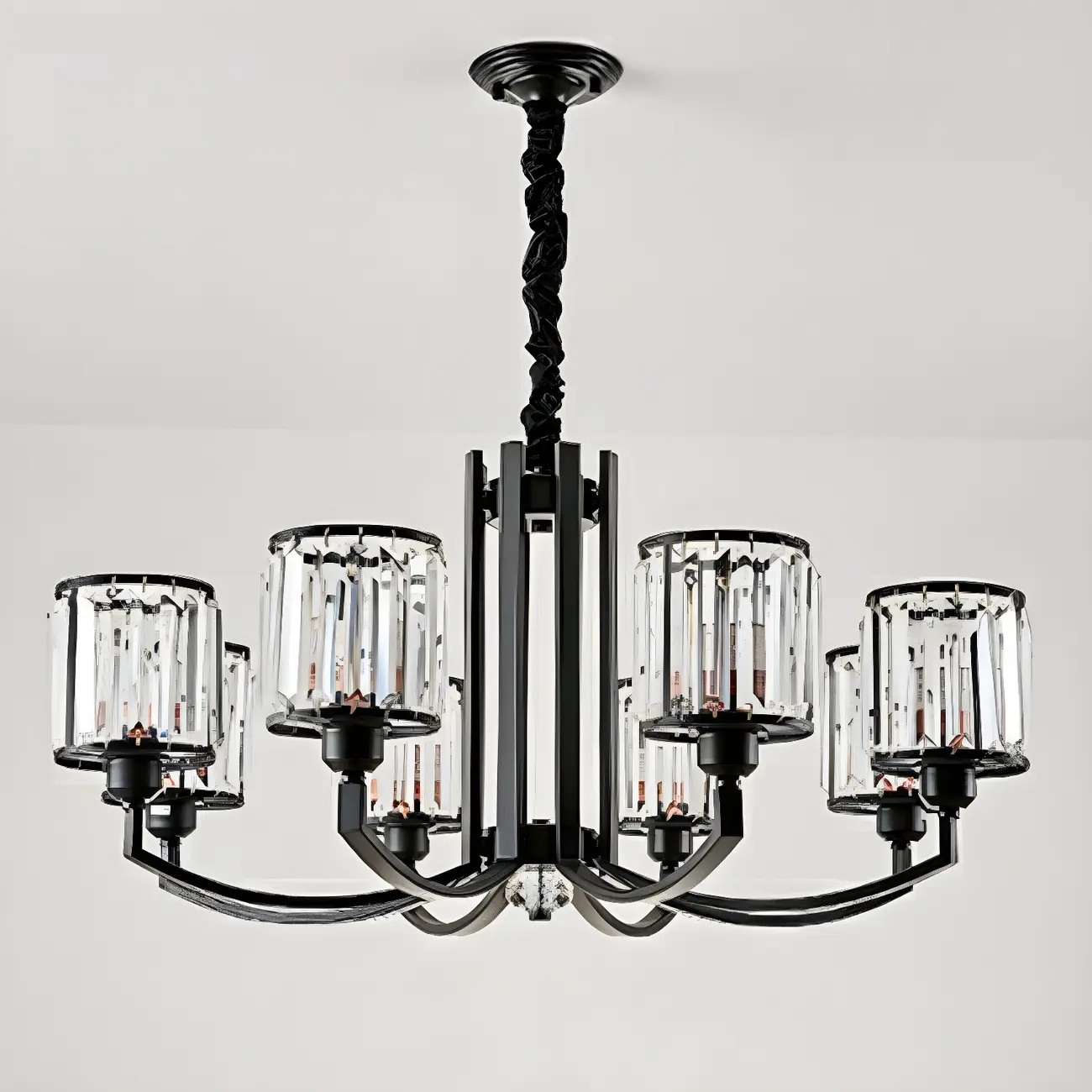 Modern Crystal Chandelier Elegant for Dining Room Image - 19 | homeyfad
