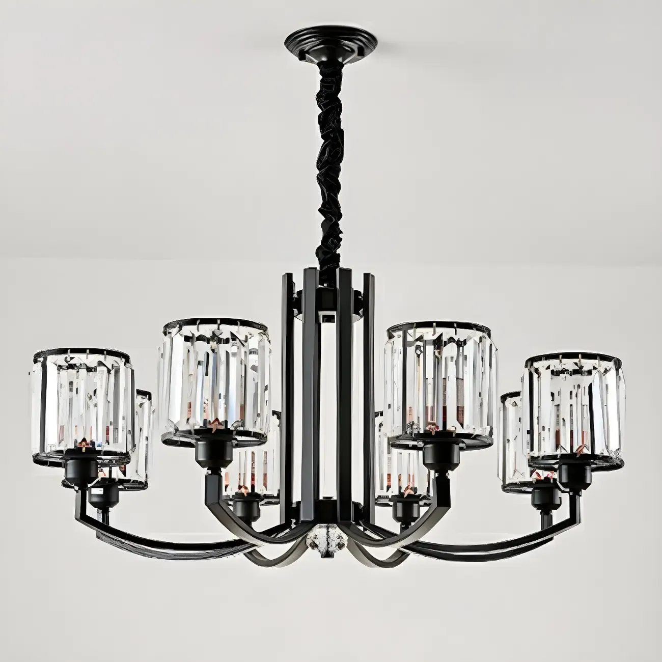 Modern Crystal Chandelier Elegant for Dining Room Image - 19