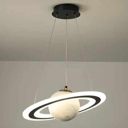 Modern Planet Shape LED Chandelier for Kids Room Image - 8