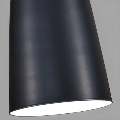 Modern Ferruginous 3-Light Metal Geometric Kitchen Pendant Image - 10