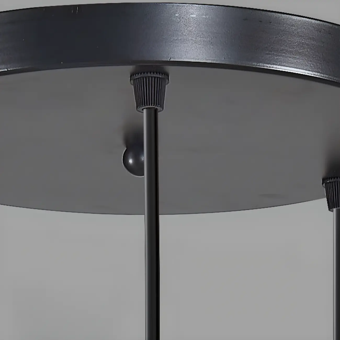 Modern Ferruginous 3-Light Metal Geometric Kitchen Pendant Image - 11 | homeyfad