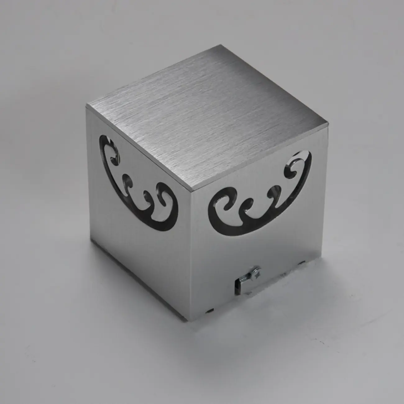 Triangular Modern Silver LED Wall Sconce for Indoor Decor | homeyfad