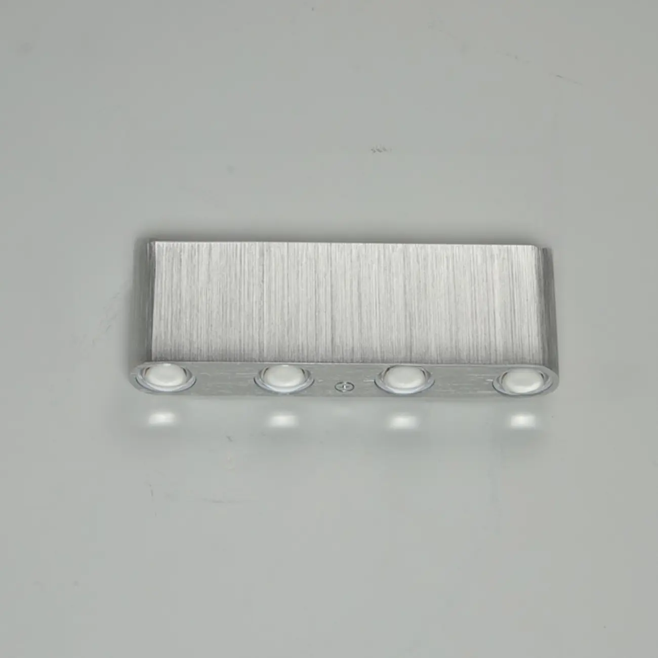 Triangular Modern Silver LED Wall Sconce for Indoor Decor | homeyfad