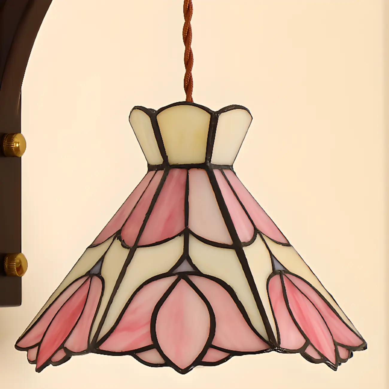 Vintage Geometric Glass LED Wall Sconce for Indoor Decor | homeyfad