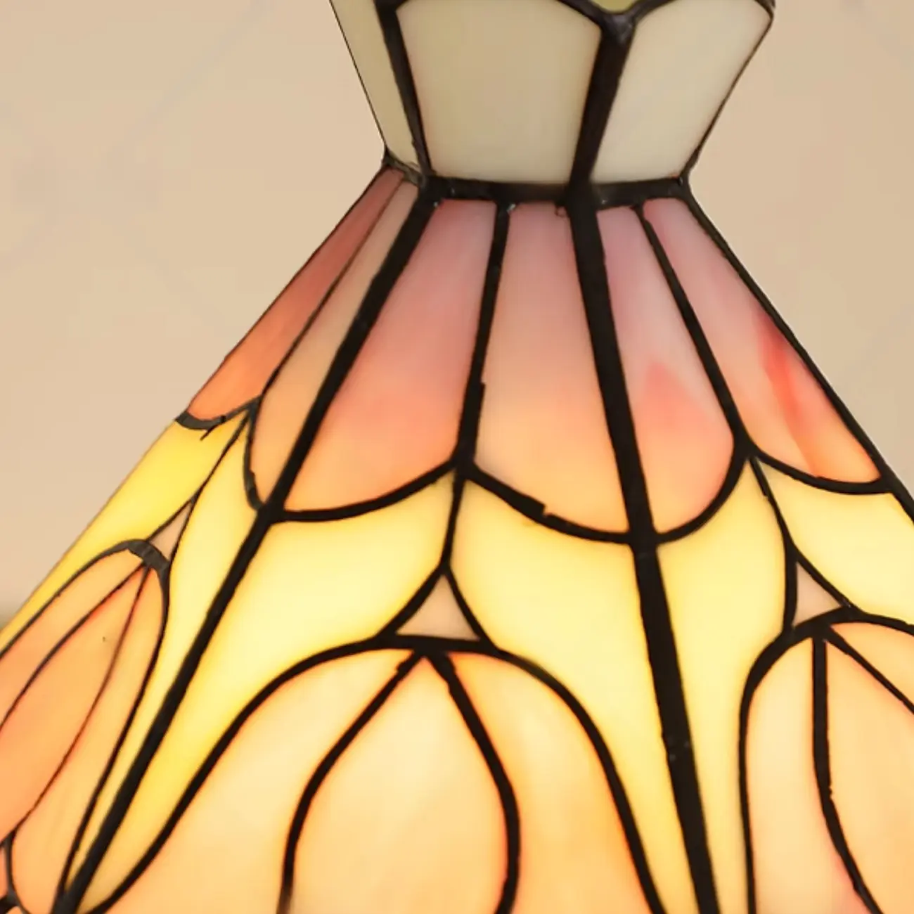 Vintage Geometric Glass LED Wall Sconce for Indoor Decor | homeyfad