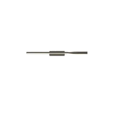 Modern Black Linear Up & Down Wall Sconce with Natural Light