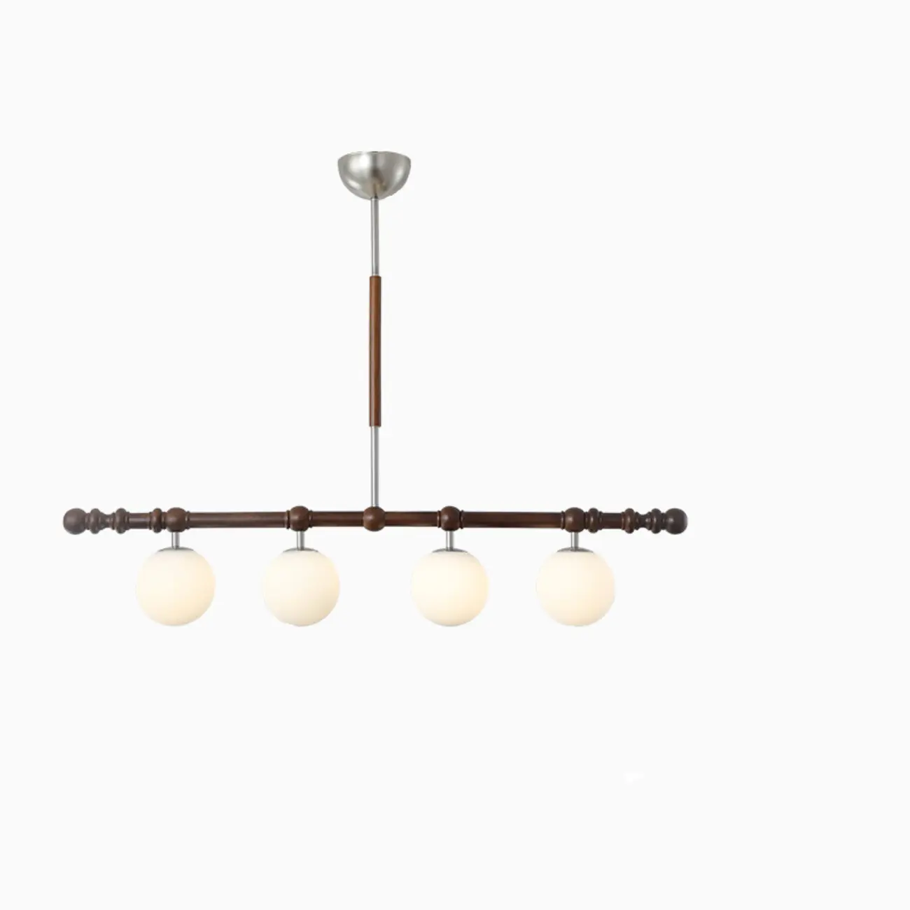 Modern Glass Globe Pendant Light for Kitchen Island | homeyfad