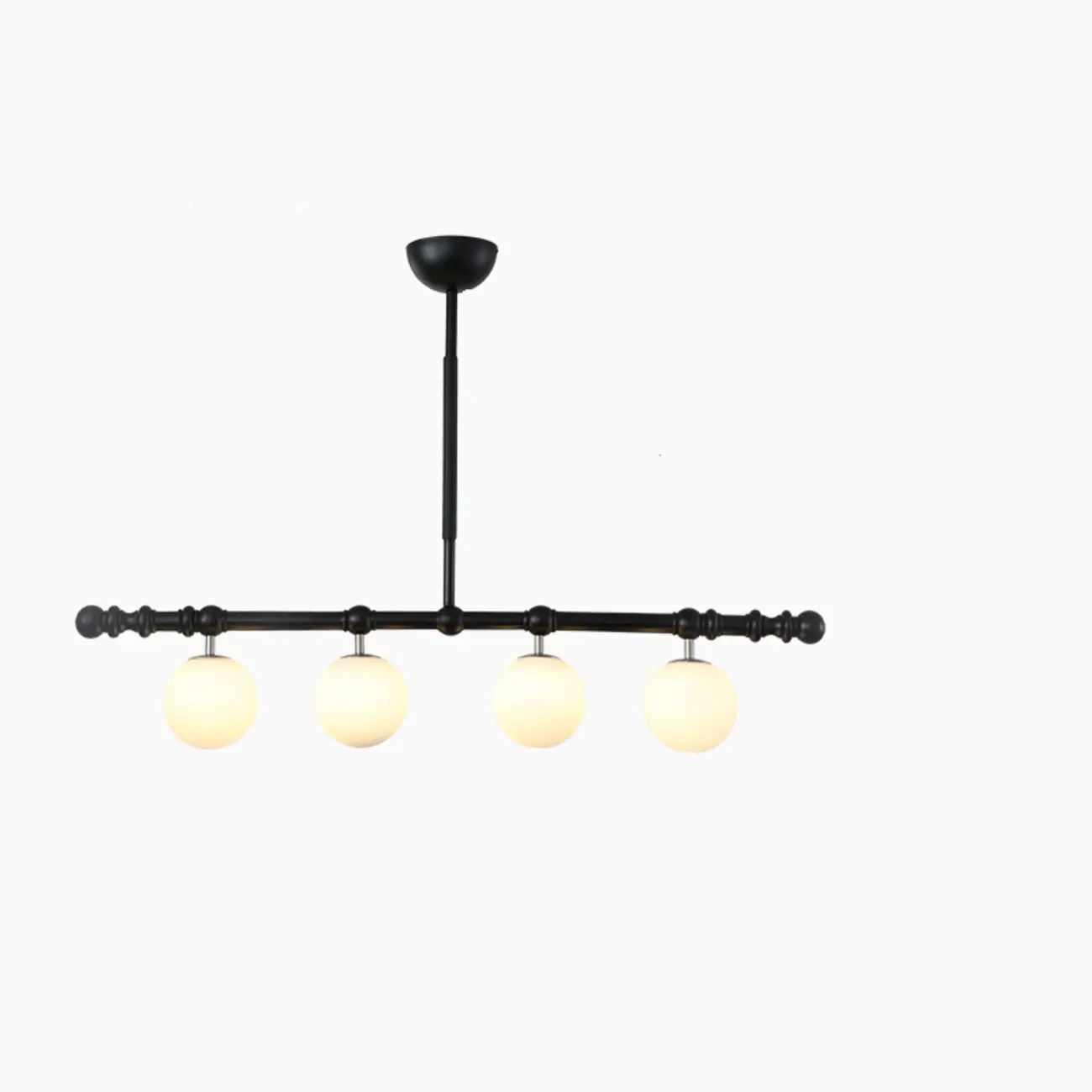 Modern Glass Globe Pendant Light for Kitchen Island | homeyfad