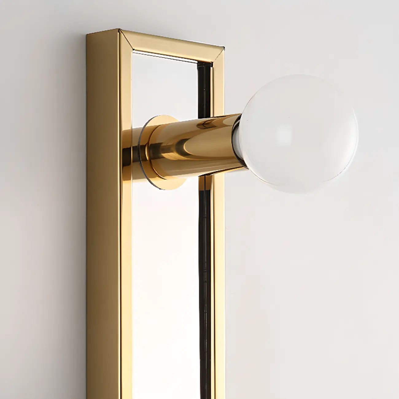 Gold Modern Steel Multi-Bulb Bathroom Light Fixture | homeyfad