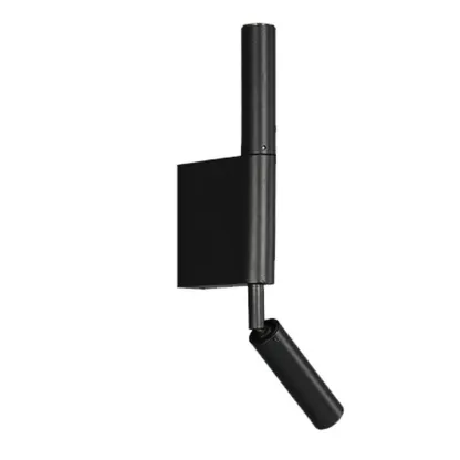 Mini Geometric White 2-Light Wall Sconce with LED for Indoor