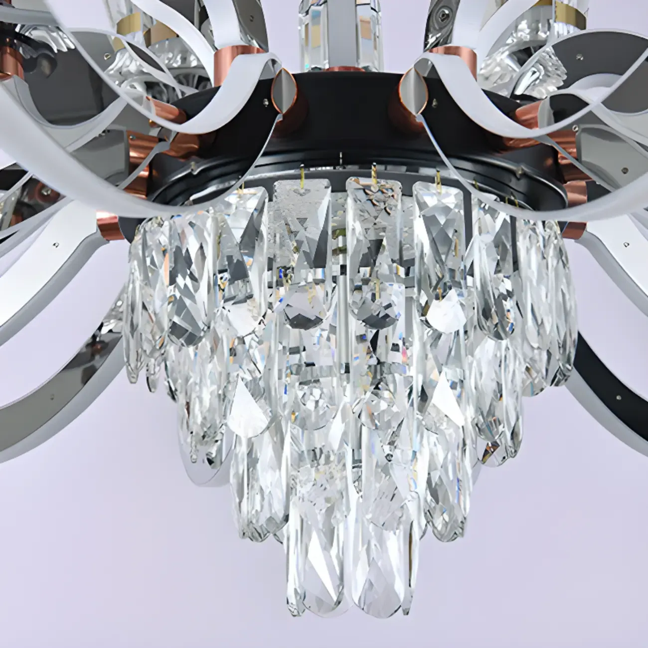 Luxury Crystal Chandelier with Modern Design for Dining Room Image - 4