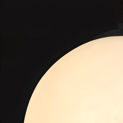 Modern Conical Alabaster White Bedroom Pendant Light Image - 9