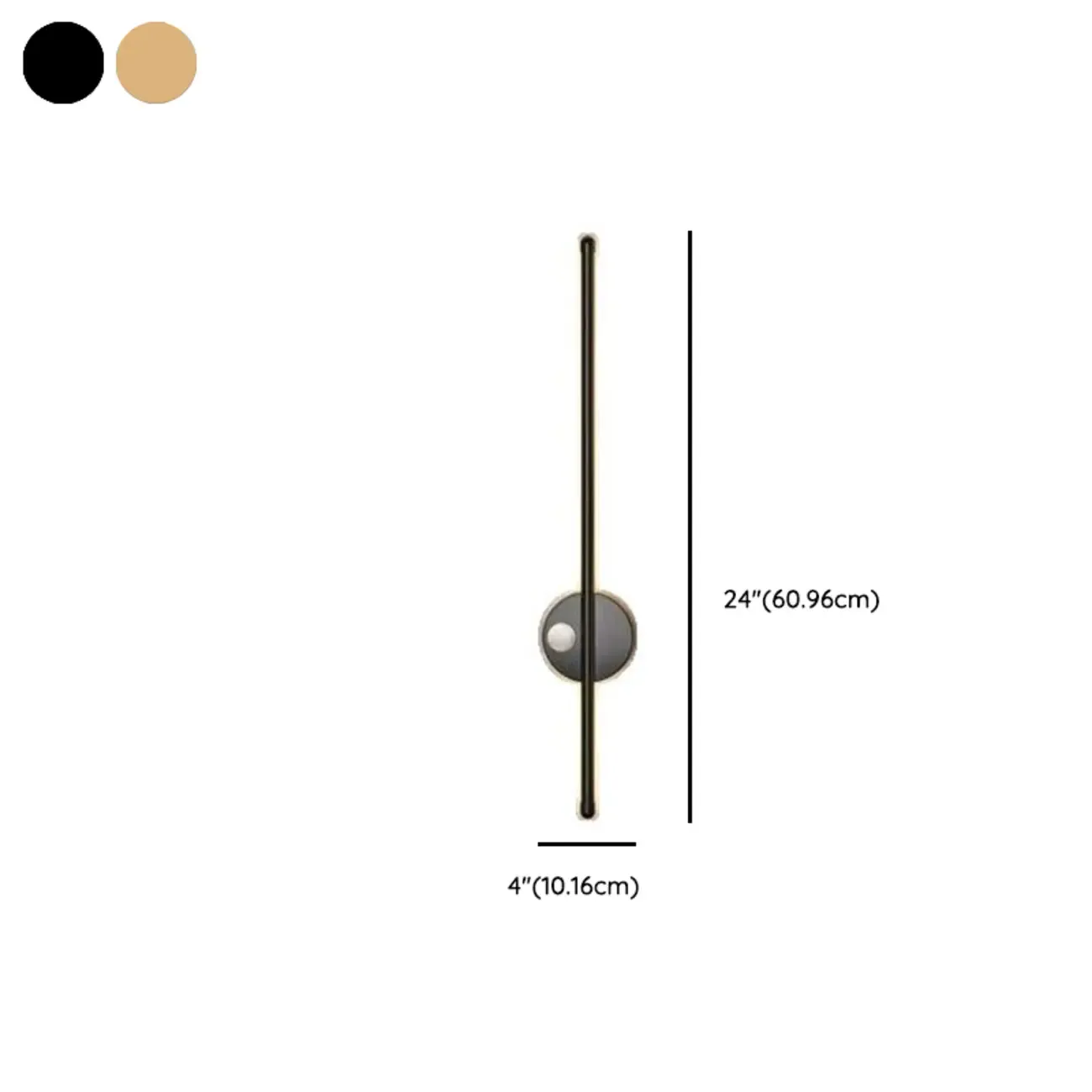 31.5"H Rechargeable Modern Linear LED Wall Sconce for Indoor