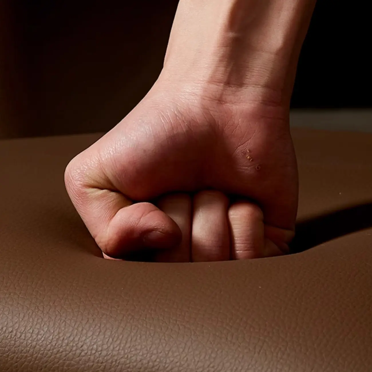 Mid Century Modern Dining Room Chairs Curved Back Faux Leather Image - 8 | homeyfad