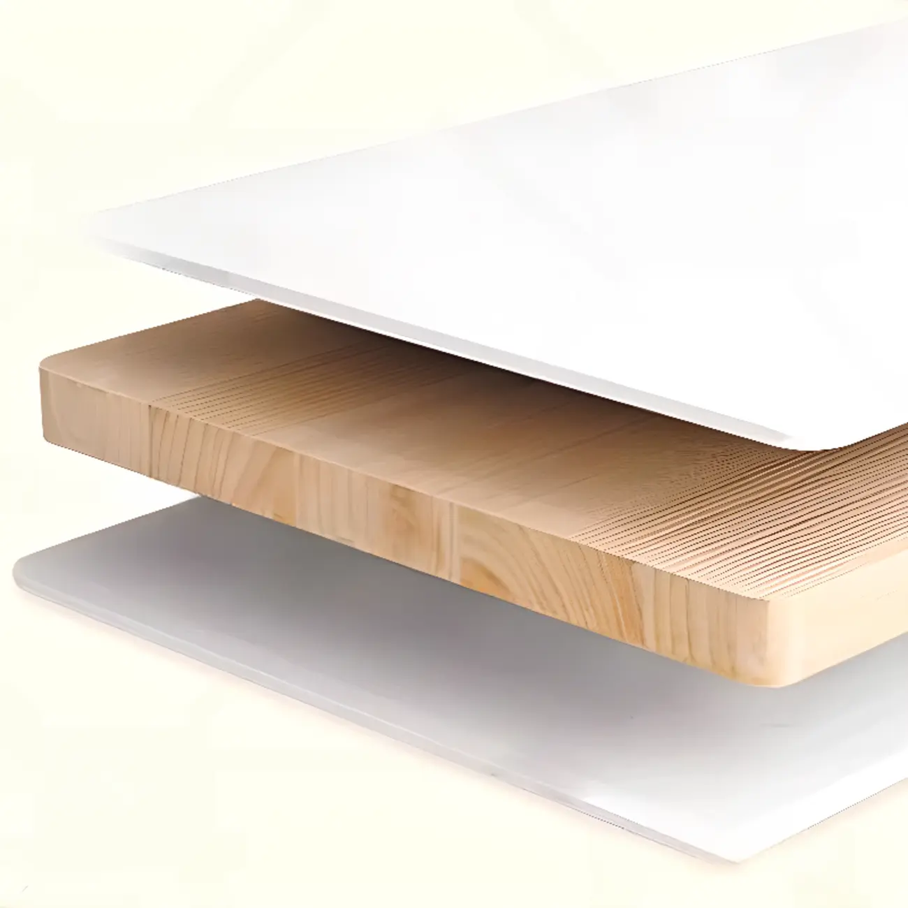 Narrow Oak Wood Corner Bookcase with Drawers Image - 5 | homeyfad