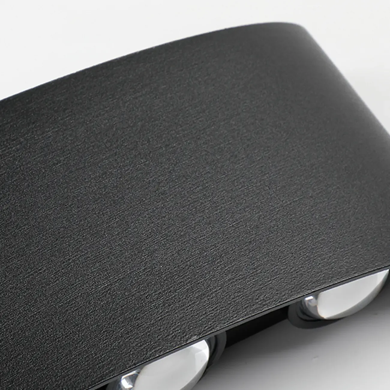 Outdoor Modern Geometric LED Wall Sconce with Dual Light