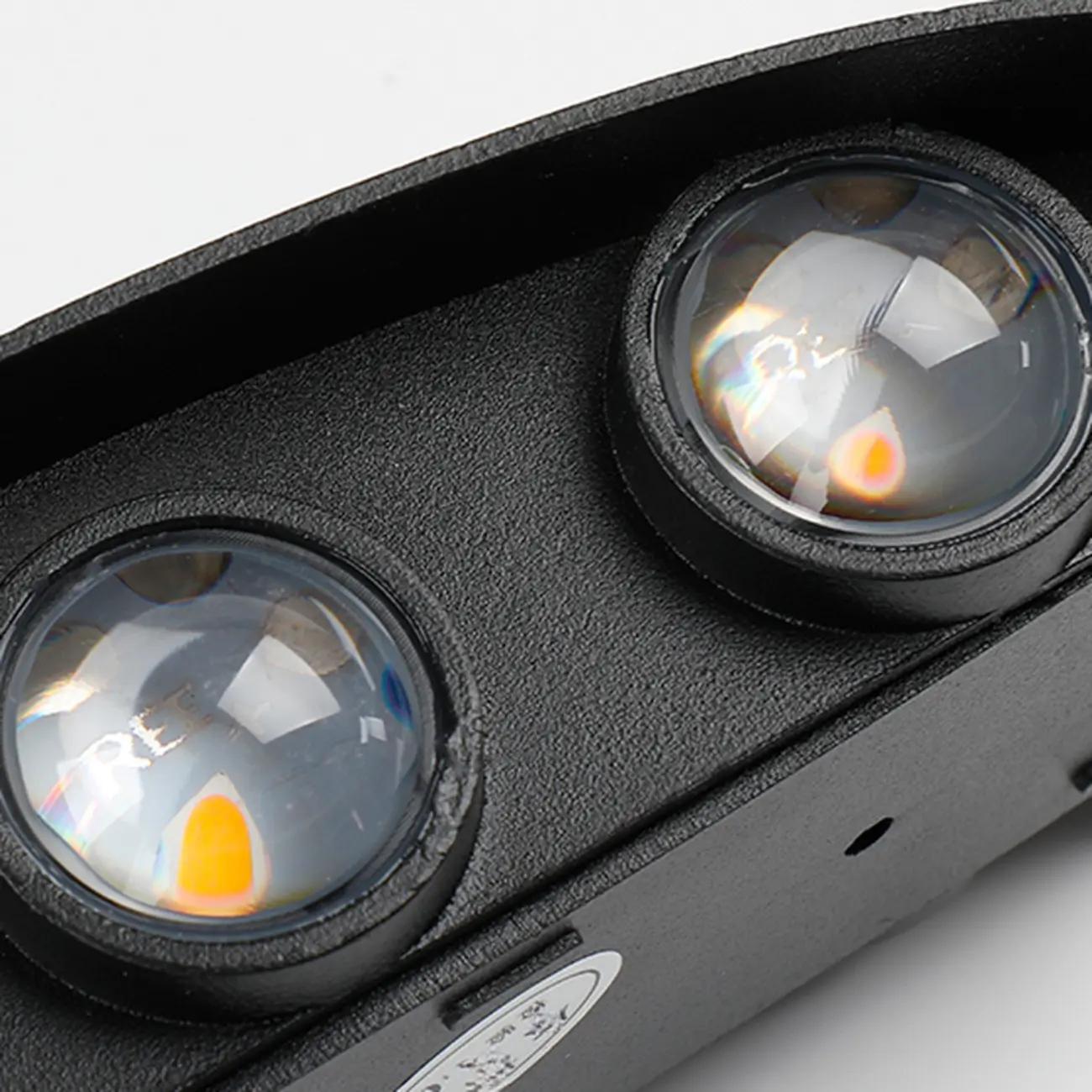 Outdoor Modern Geometric LED Wall Sconce with Dual Light | homeyfad