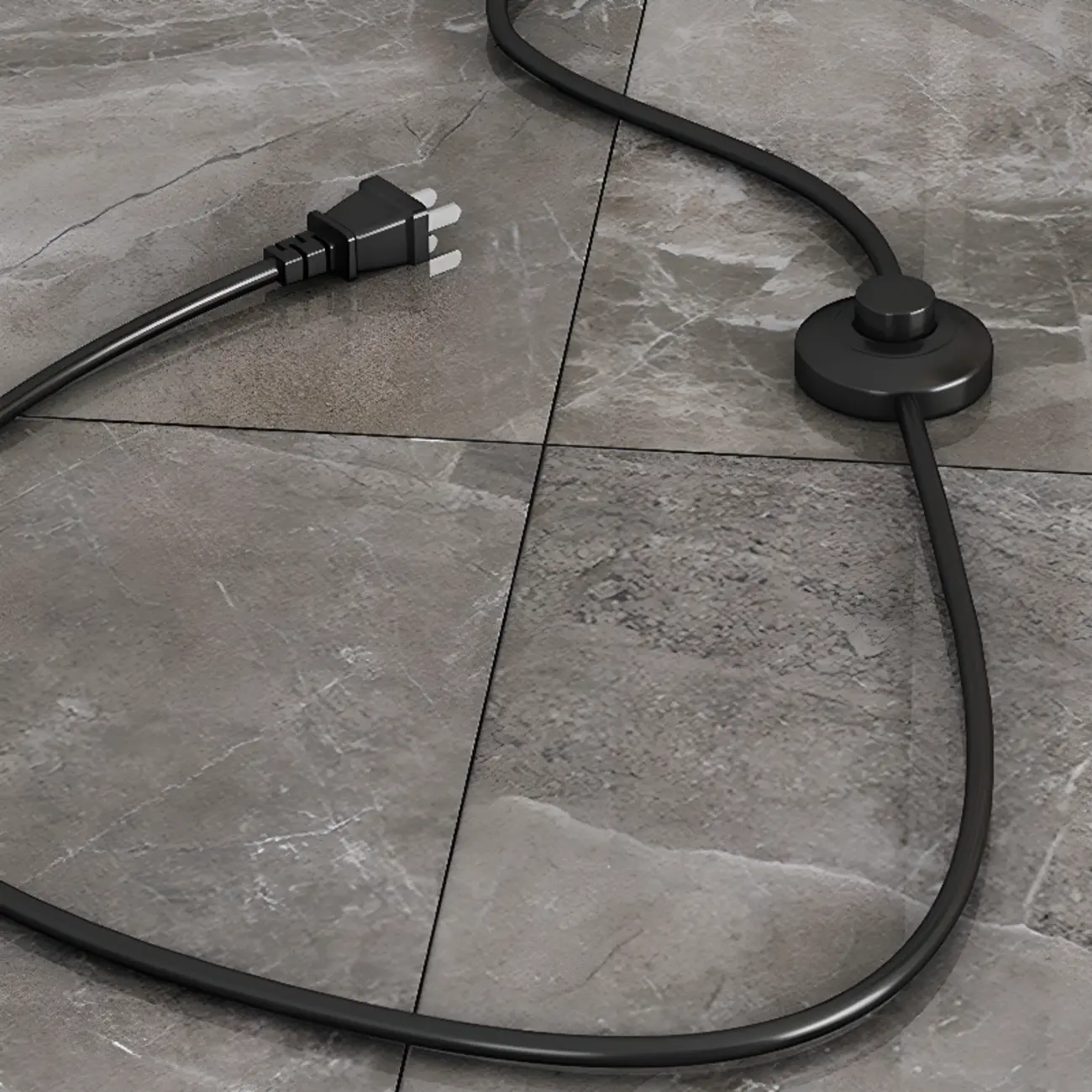 Geometric Ivory Arc LED Floor Lamp with Storage Shelf for Indoor | homeyfad