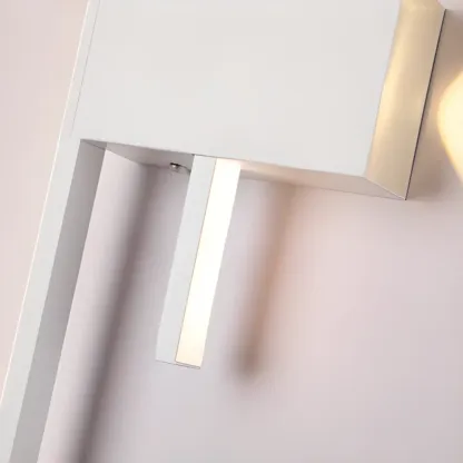 5-Light Modern Black Linear LED Wall Sconce for Bedroom
