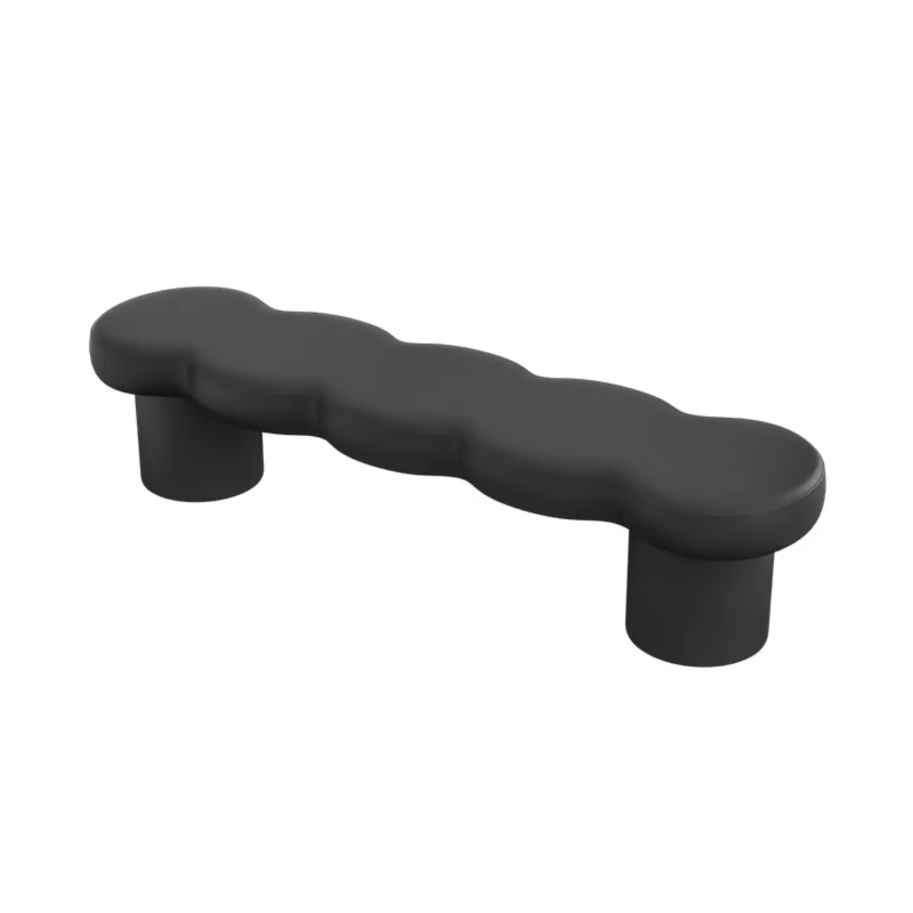 Upholstered Short Modern Solid Color Bench for Bedroom Image - 9 | homeyfad