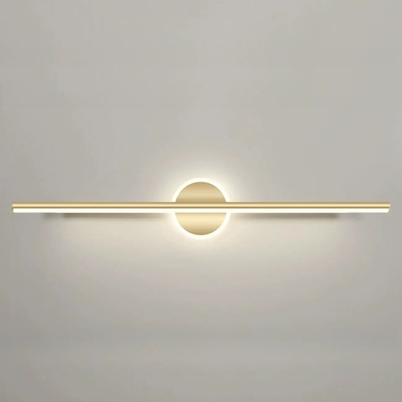 Timeless Gold 2-Light LED Vanity Light for Bathroom | homeyfad