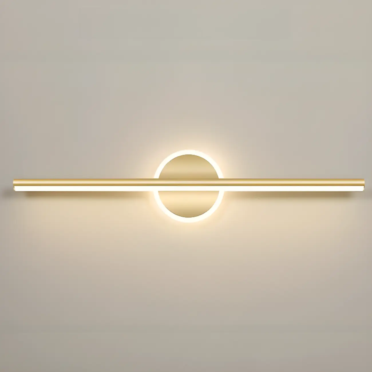 Timeless Gold 2-Light LED Vanity Light for Bathroom | homeyfad