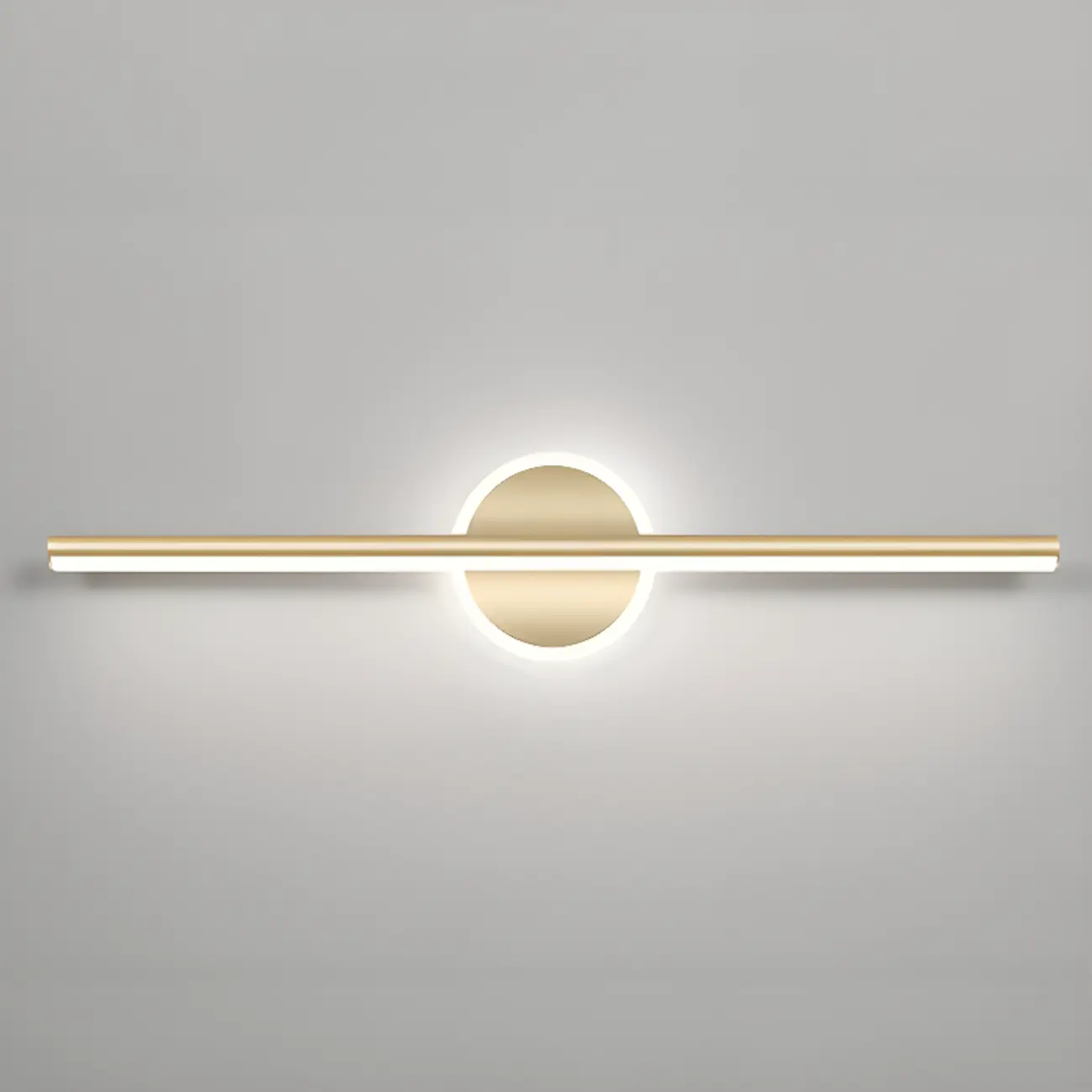Timeless Gold 2-Light LED Vanity Light for Bathroom | homeyfad