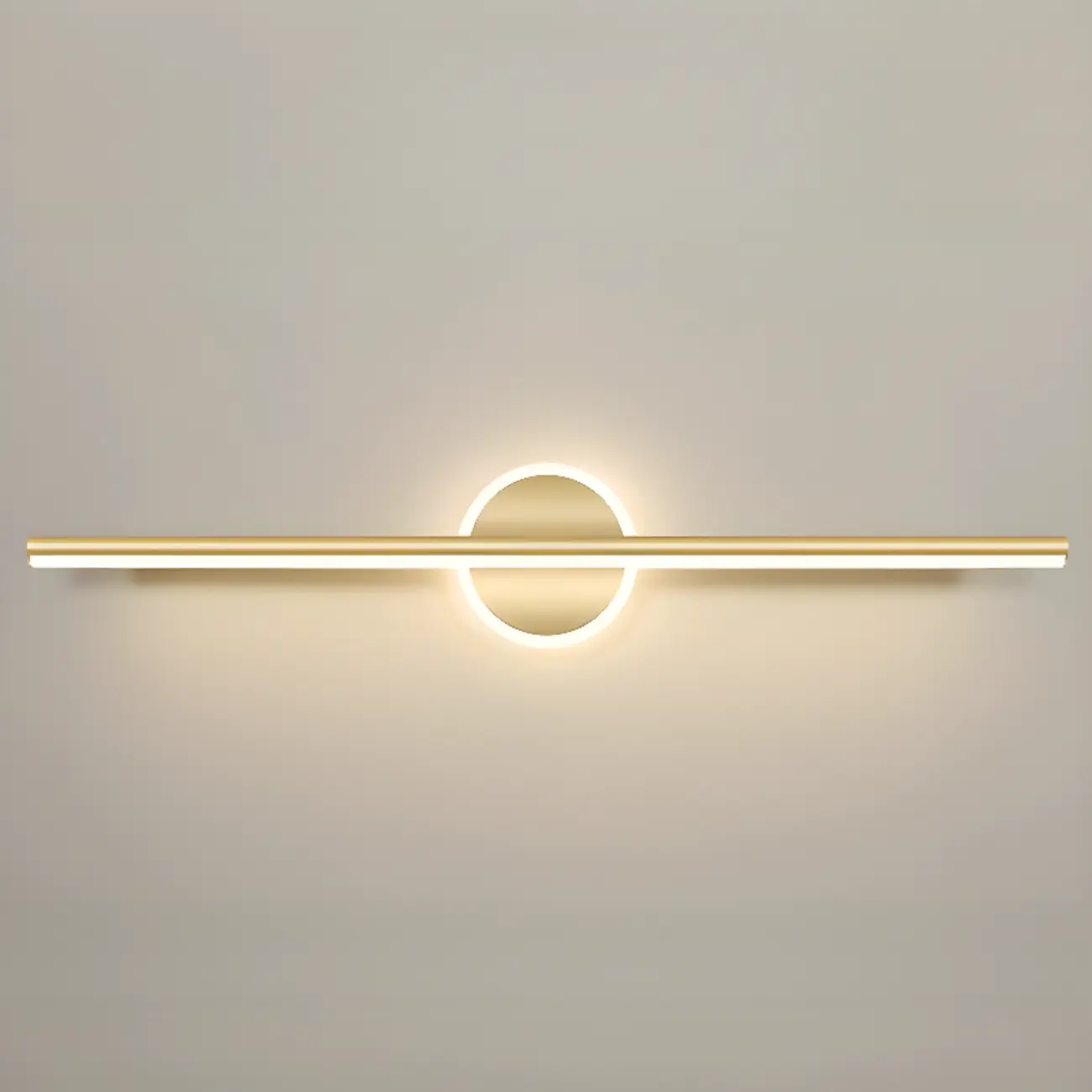 Timeless Gold 2-Light LED Vanity Light for Bathroom | homeyfad