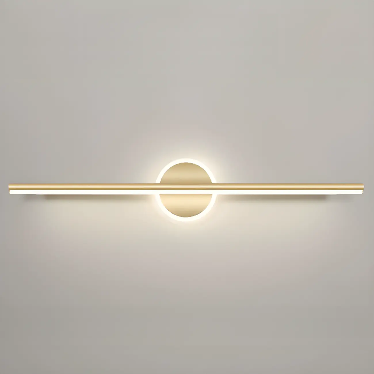 Timeless Gold 2-Light LED Vanity Light for Bathroom | homeyfad