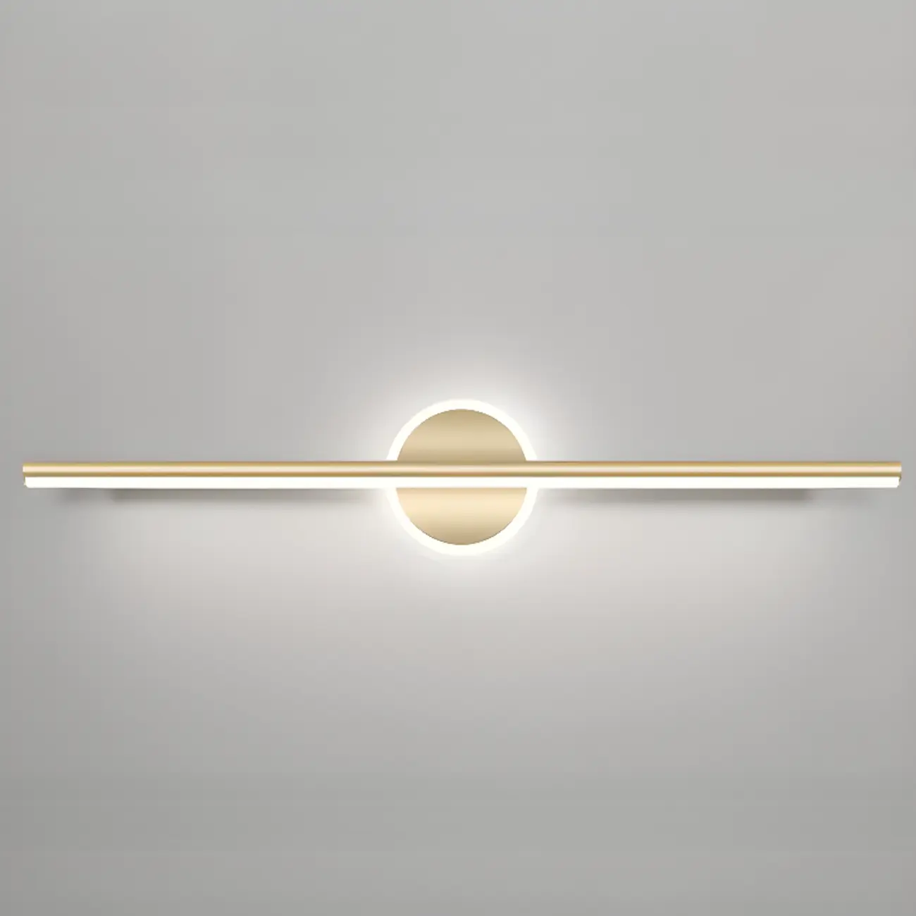 Timeless Gold 2-Light LED Vanity Light for Bathroom | homeyfad