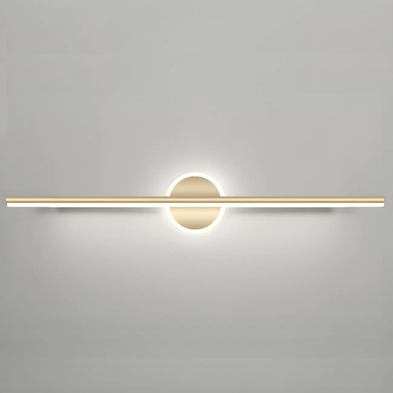 Timeless Gold 2-Light LED Vanity Light for Bathroom | homeyfad