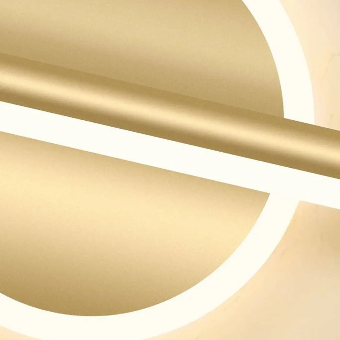 Timeless Gold 2-Light LED Vanity Light for Bathroom | homeyfad