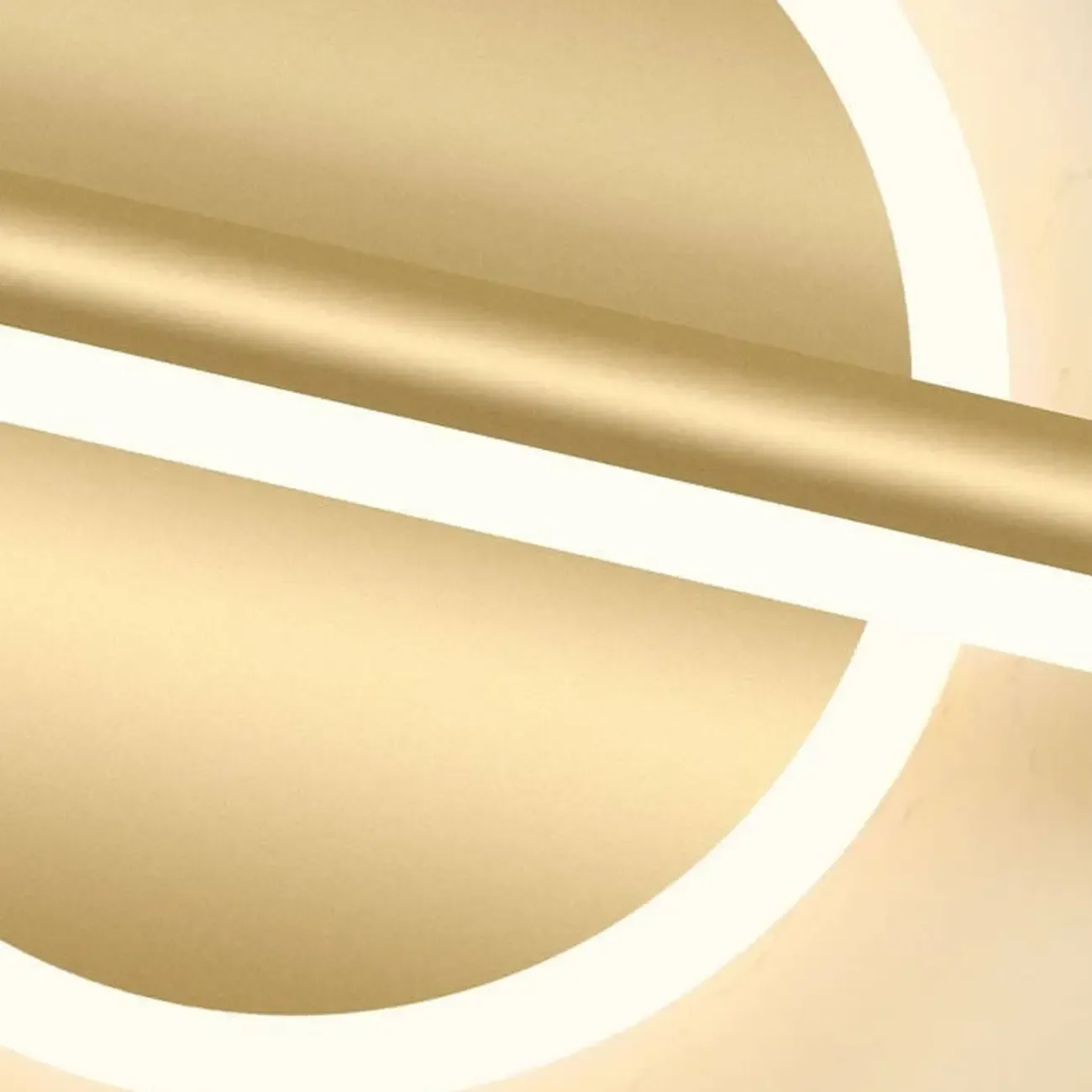 Timeless Gold 2-Light LED Vanity Light for Bathroom