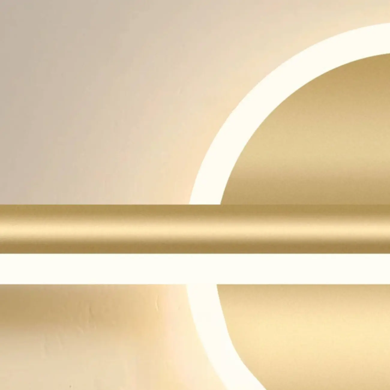 Timeless Gold 2-Light LED Vanity Light for Bathroom | homeyfad