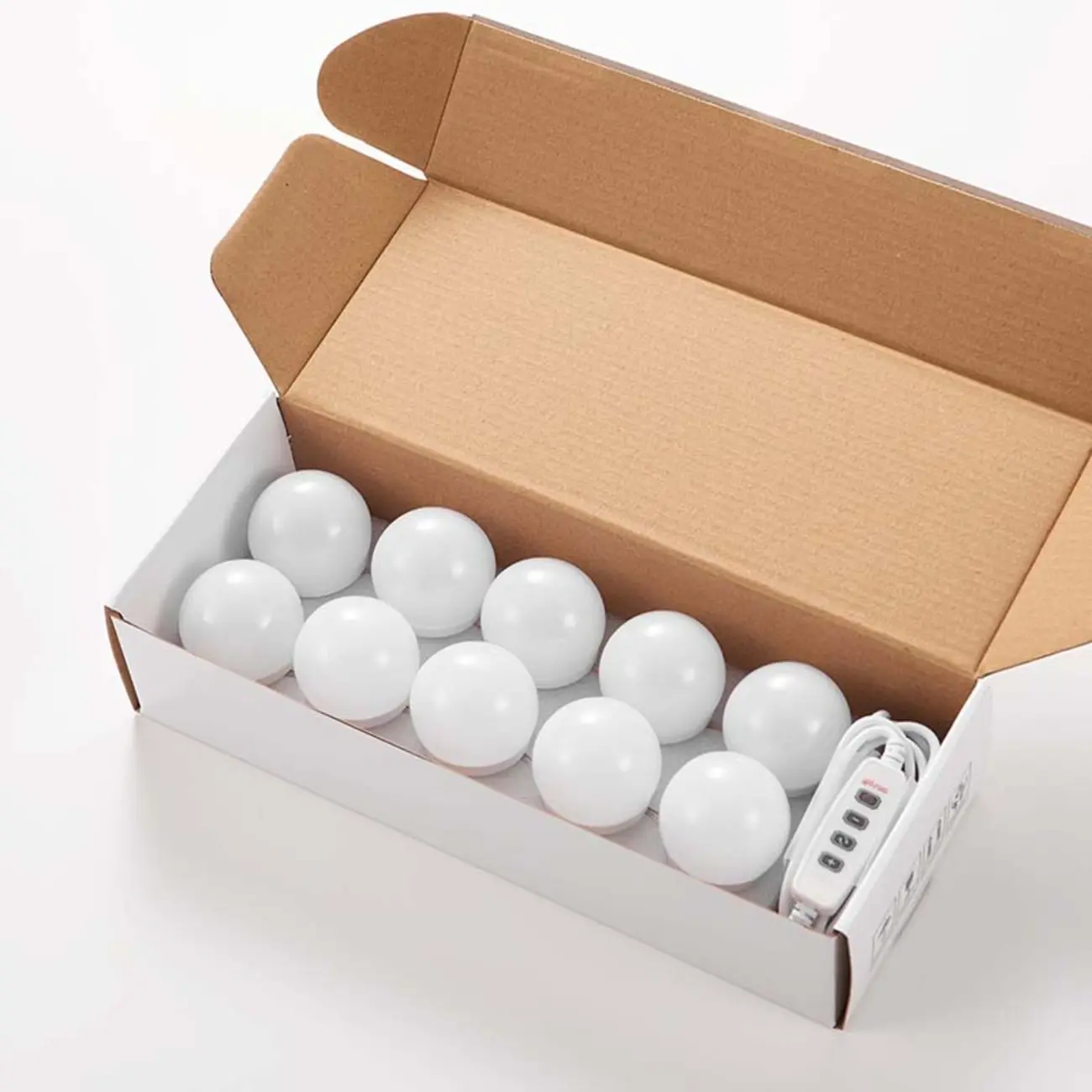 Modern Plastic LED Plug-In Vanity Light for Indoor Use | homeyfad